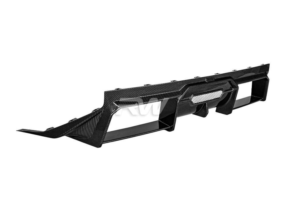 RW Carbon BMW G87 M2 APEX Carbon Fiber Diffuser - Image 4