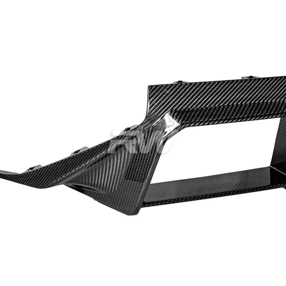 Alternative view of RW Carbon BMW G87 M2 APEX Carbon Fiber Diffuser