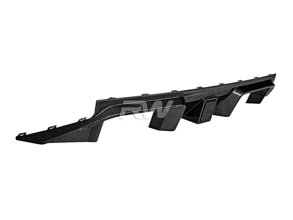 RW Carbon BMW G87 M2 GT Style CF Rear Diffuser - Image 2