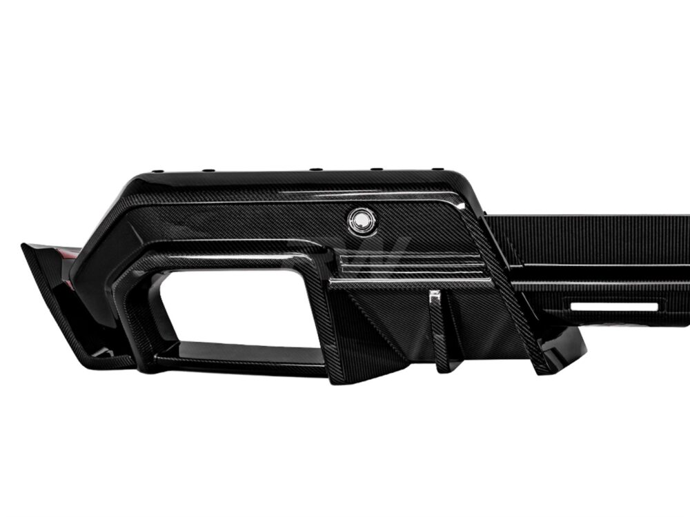 RW Carbon BMW G90 M5 SQ Carbon Fiber V2 Rear Diffuser - Image 3