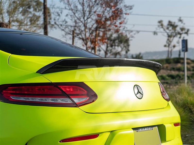RW Carbon Mercedes W205 Coupe DTM CF Trunk Spoiler