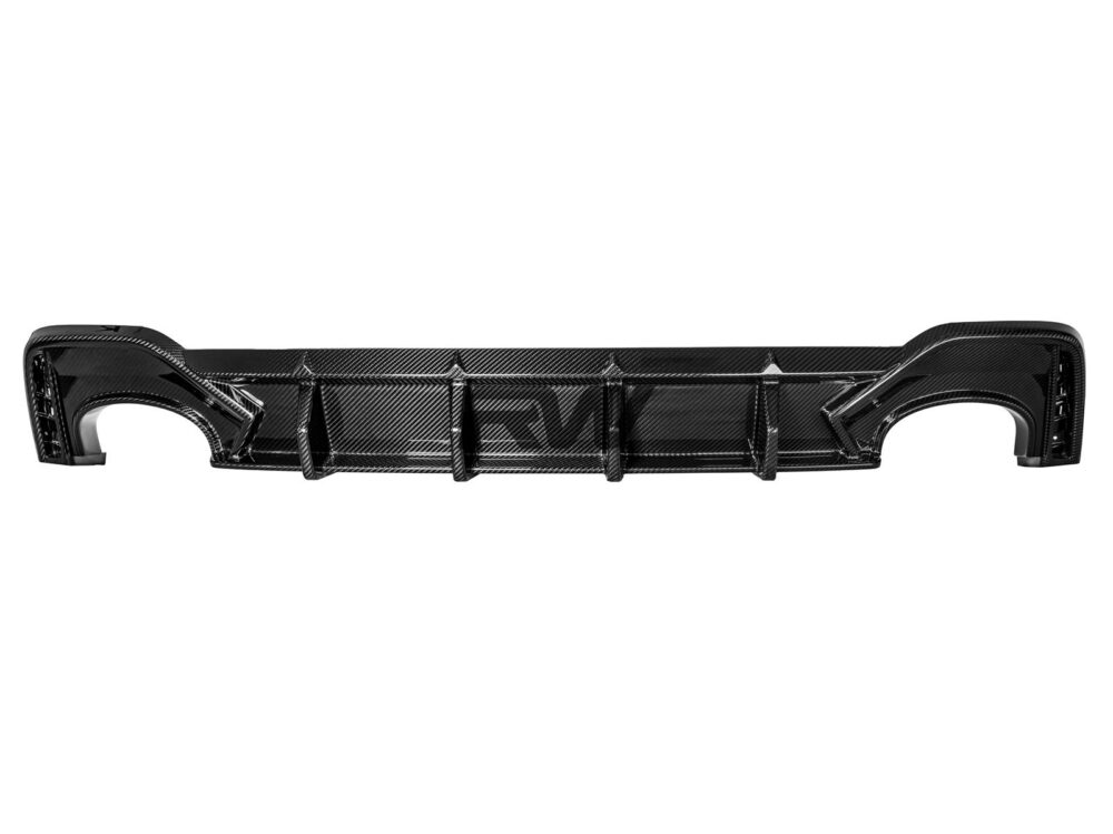 RW Carbon Audi RS6 RS7 C8 Carbon Fiber Diffuser - Image 6