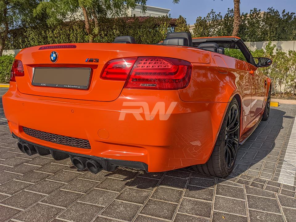 Alternative view of RW Carbon BMW E92 E93 M3 Arkym Style CF Diffuser