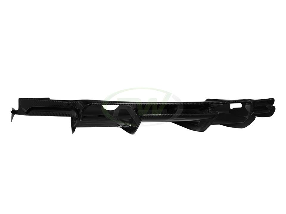 Alternative view of RW Carbon BMW E92 M3 Varis Style Carbon Fiber Diffuser
