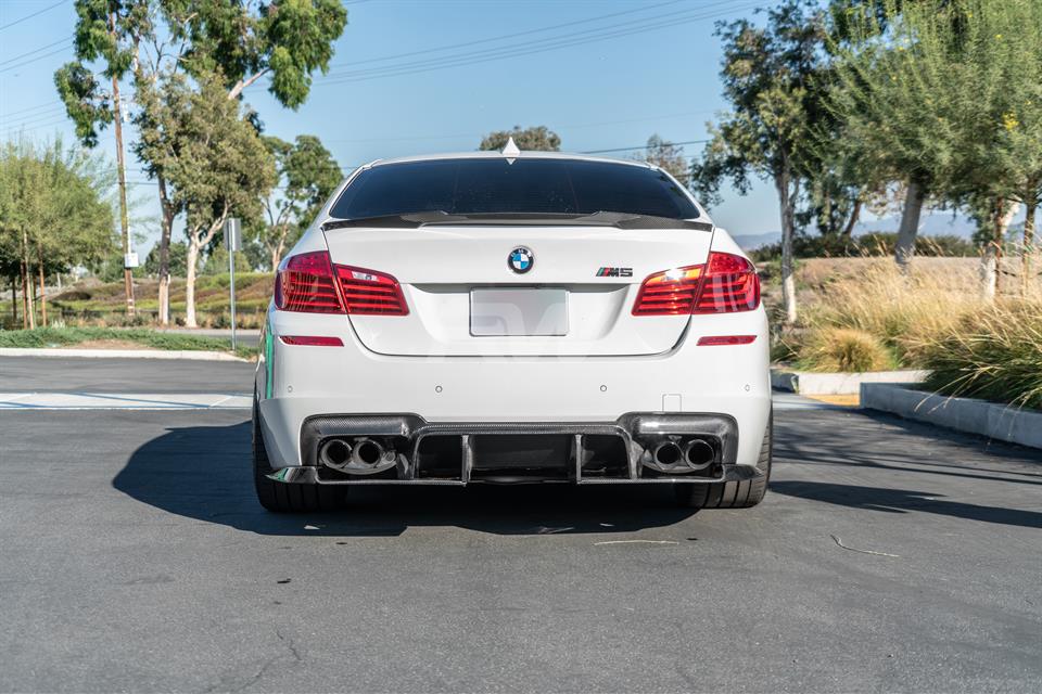 RW Carbon BMW F10 M5 GTX Carbon Fiber Diffuser