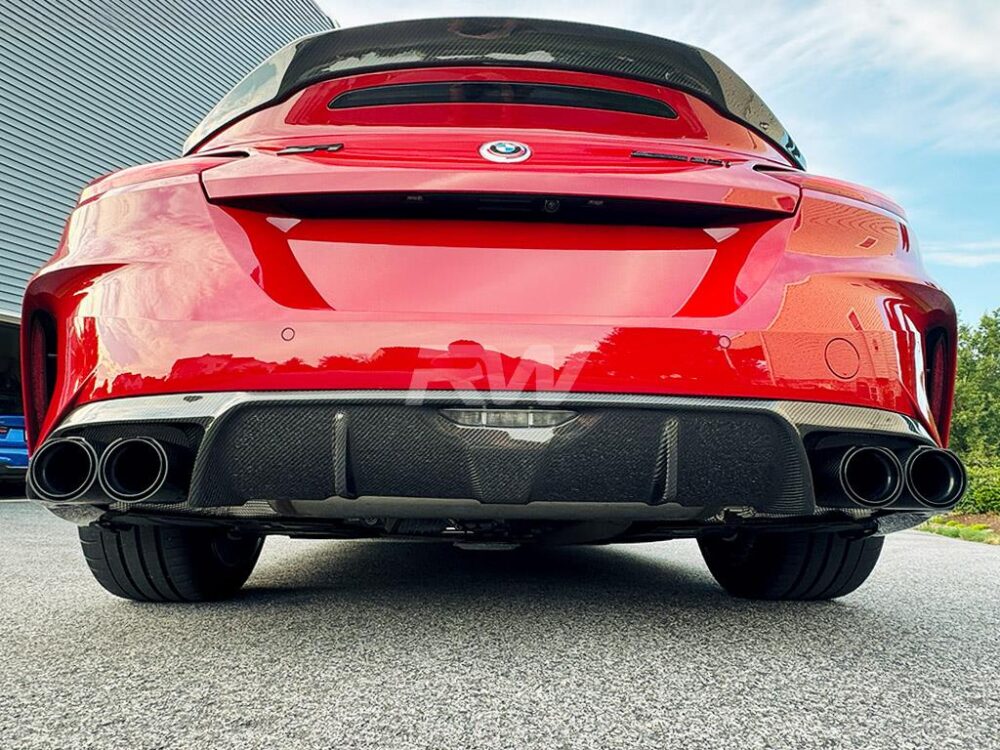 RW Carbon BMW G29 Z4 3D+ Style Carbon Fiber Diffuser