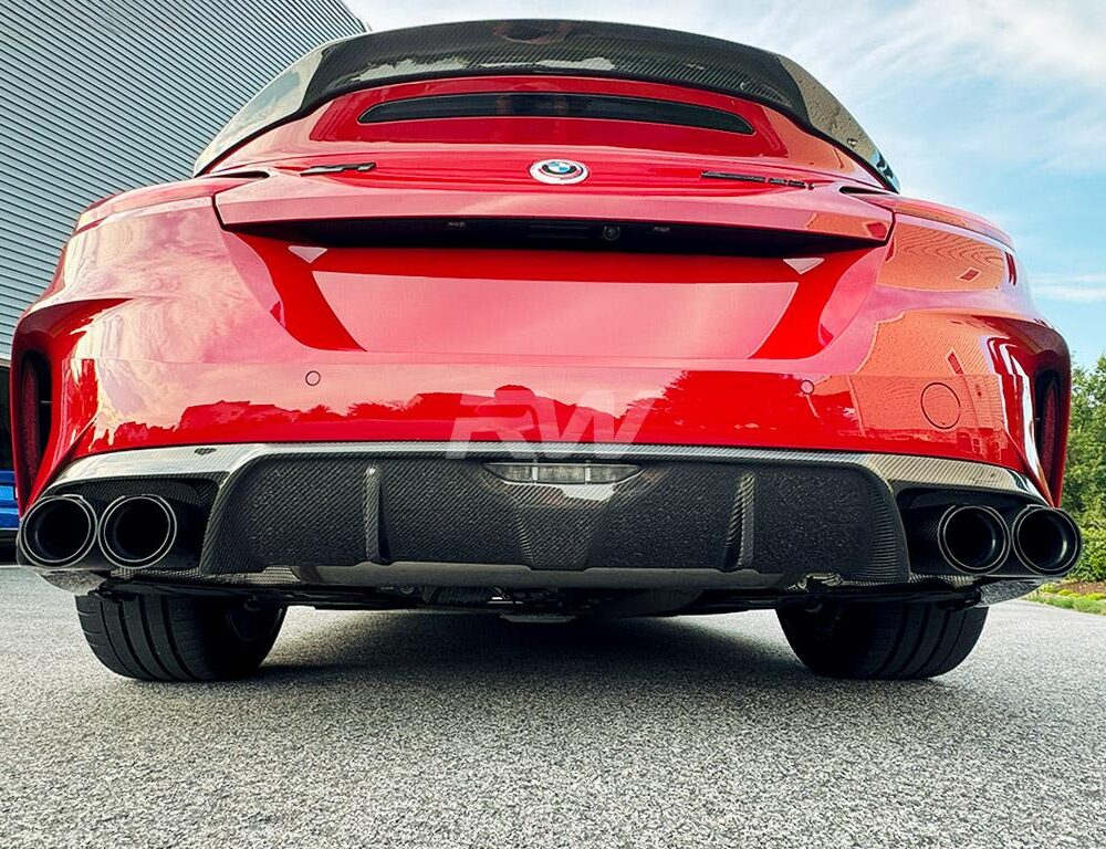 RW Carbon BMW G29 Z4 3D+ Style Carbon Fiber Diffuser