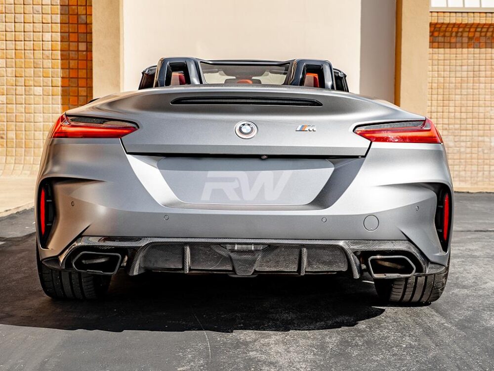 RW Carbon BMW G29 Z4 Carbon Fiber Rear Diffuser - Image 2