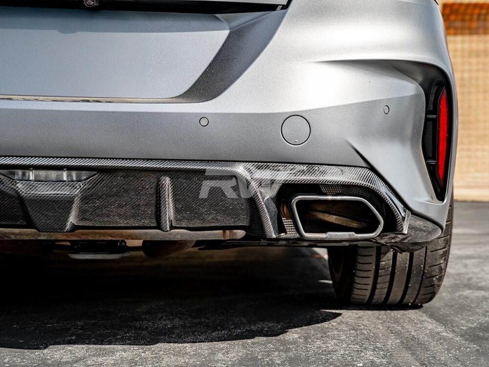 RW Carbon BMW G29 Z4 Carbon Fiber Rear Diffuser - Image 5