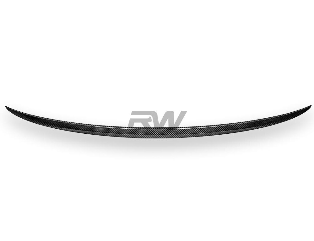 Alternative view of RW Carbon BMW G70 7-Series Performance Style CF Trunk Spoiler