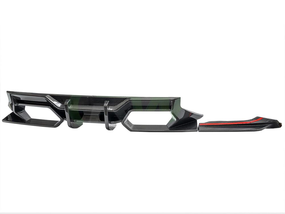 RW Carbon BMW G87 M2 DTM Carbon Fiber Rear Diffuser - Image 13