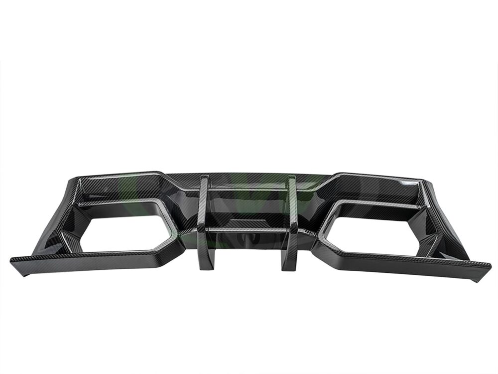 RW Carbon BMW G87 M2 DTM Carbon Fiber Rear Diffuser - Image 14