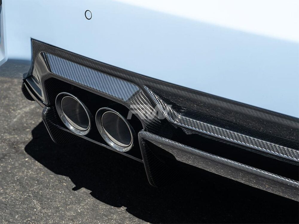 RW Carbon BMW G87 M2 Carbon Fiber GTX Diffuser+Undertray - Image 2