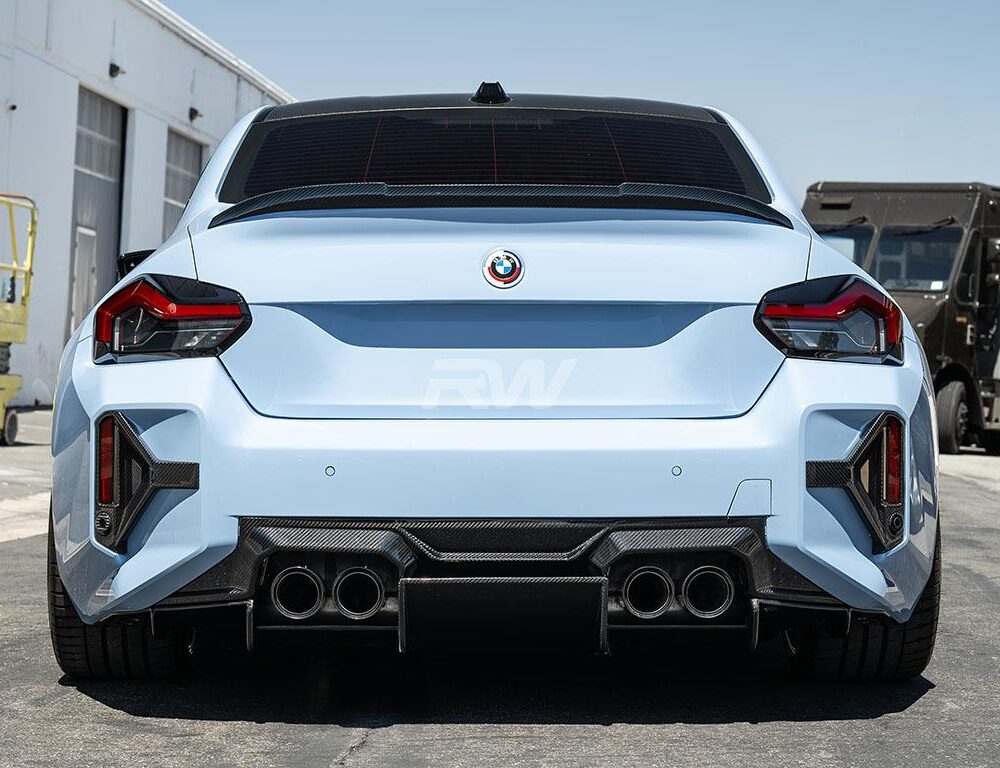 RW Carbon BMW G87 M2 Carbon Fiber GTX Diffuser+Undertray
