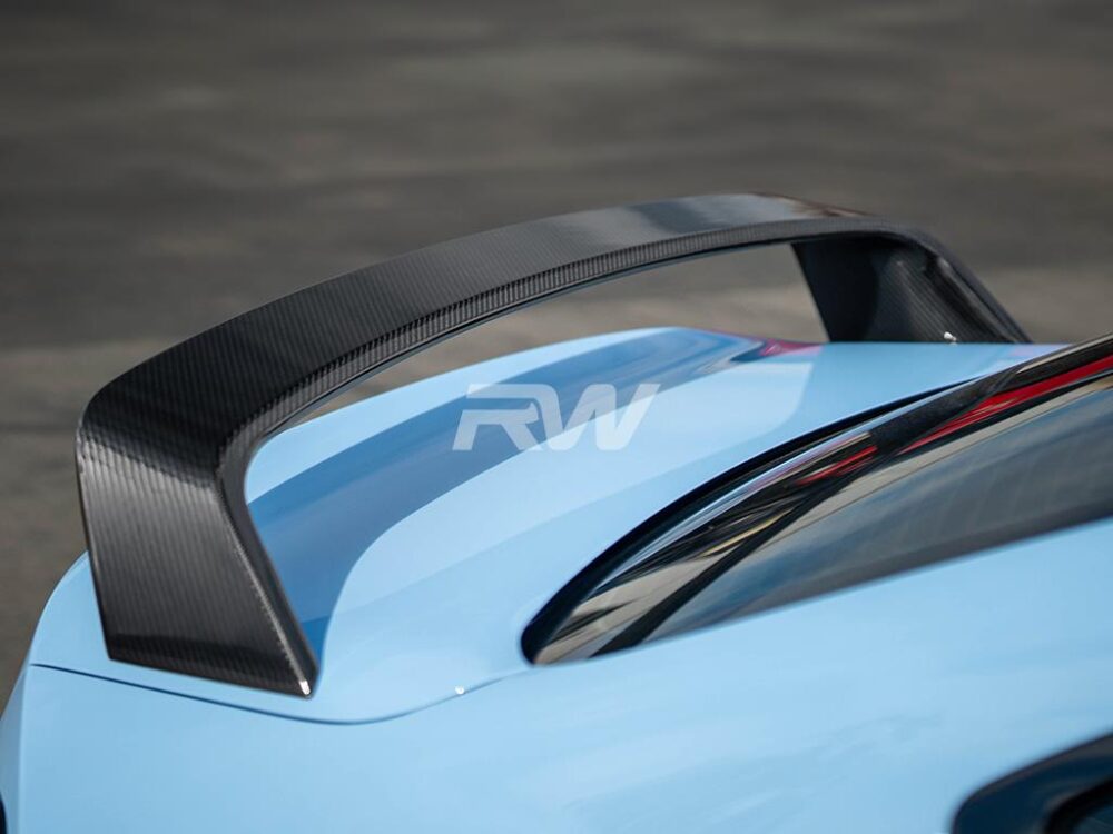 RW Carbon BMW G87 M2 Carbon Fiber Performance Style Wing - Image 4