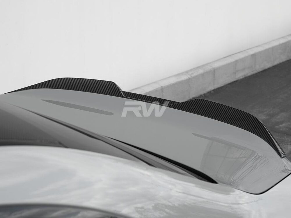 RW Carbon BMW G87 M2 G42 Performance Style CF Trunk Spoiler - Image 14