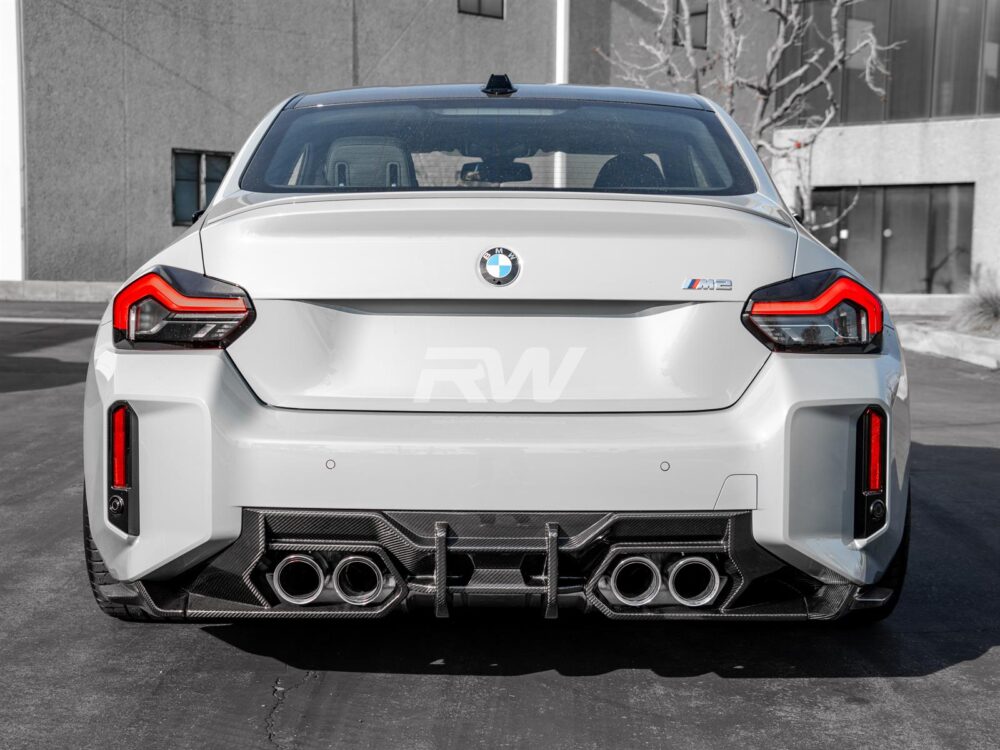 RW Carbon BMW G87 M2 DTM Carbon Fiber Rear Diffuser - Image 10