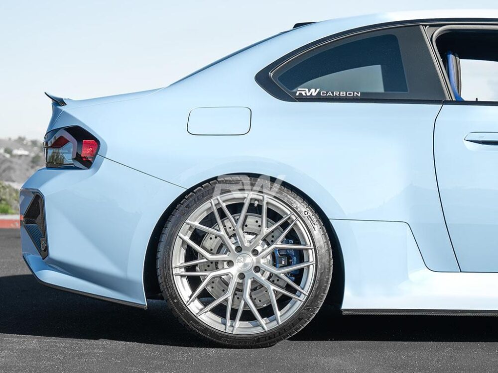 RW Carbon BMW G87 M2 RWS Carbon Fiber 3 Piece Rear Diffuser - Image 7