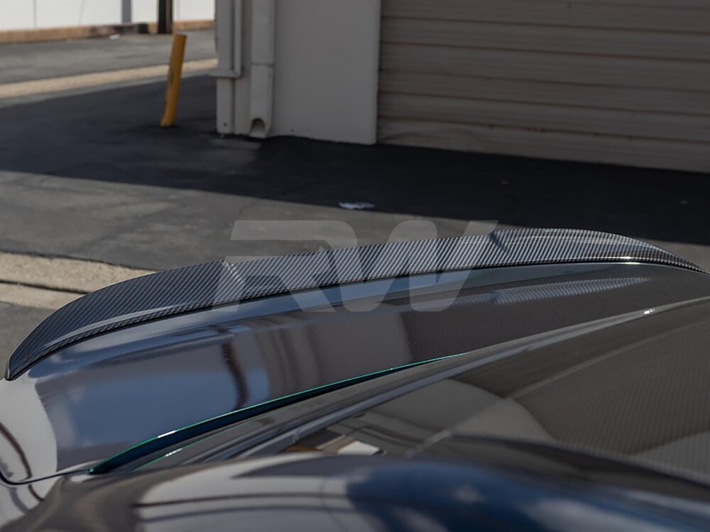 RW Carbon BMW G87 M2 G42 RWS Dry Carbon Fiber Trunk Spoiler - Image 8