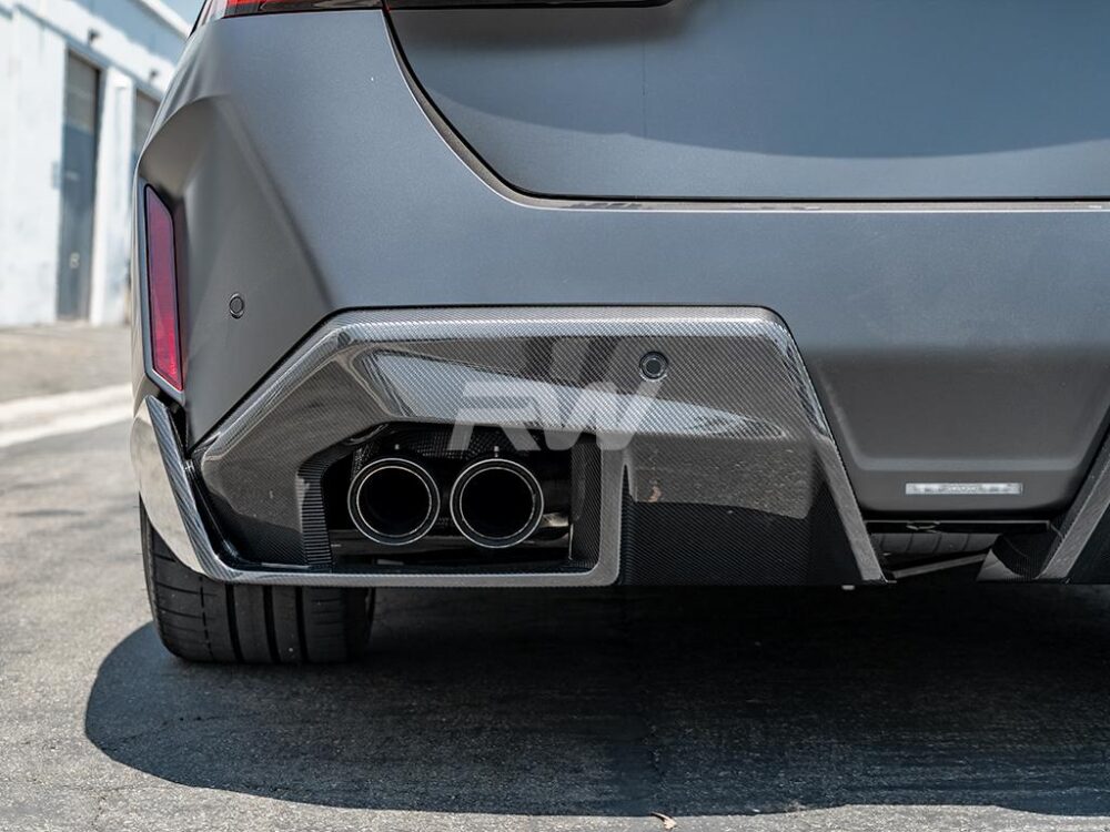 RW Carbon BMW G90/G99 M5 Performance Style CF Diffuser - Image 5