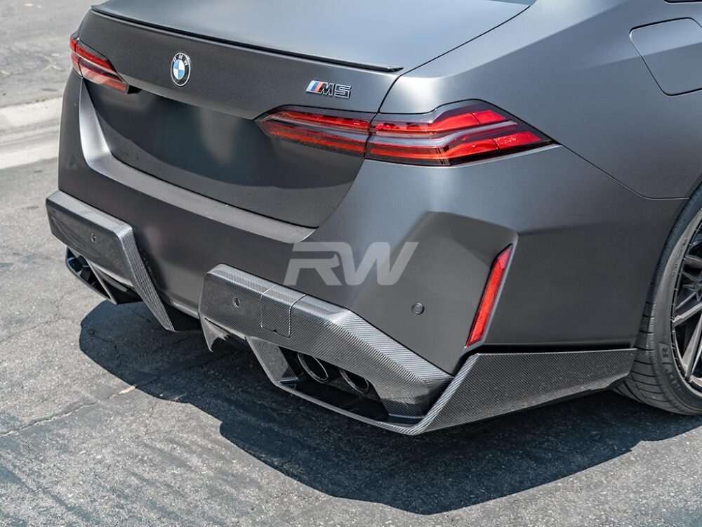 RW Carbon BMW G90/G99 M5 Performance Style CF Diffuser - Image 6