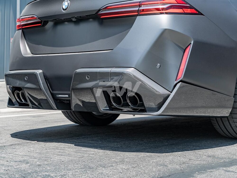 RW Carbon BMW G90/G99 M5 Performance Style CF Diffuser - Image 9