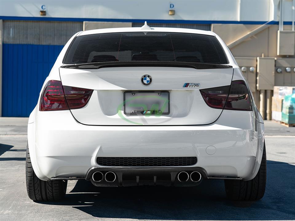 Alternative view of RW Carbon BMW E90 M3 Hamann Style Carbon Fiber Diffuser