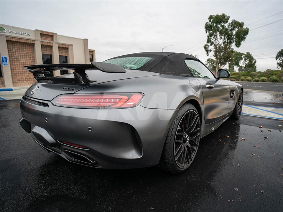 Alternative view of RW Carbon Mercedes R190 GT GTS GTC GTR Carbon Fiber Roadster Wing