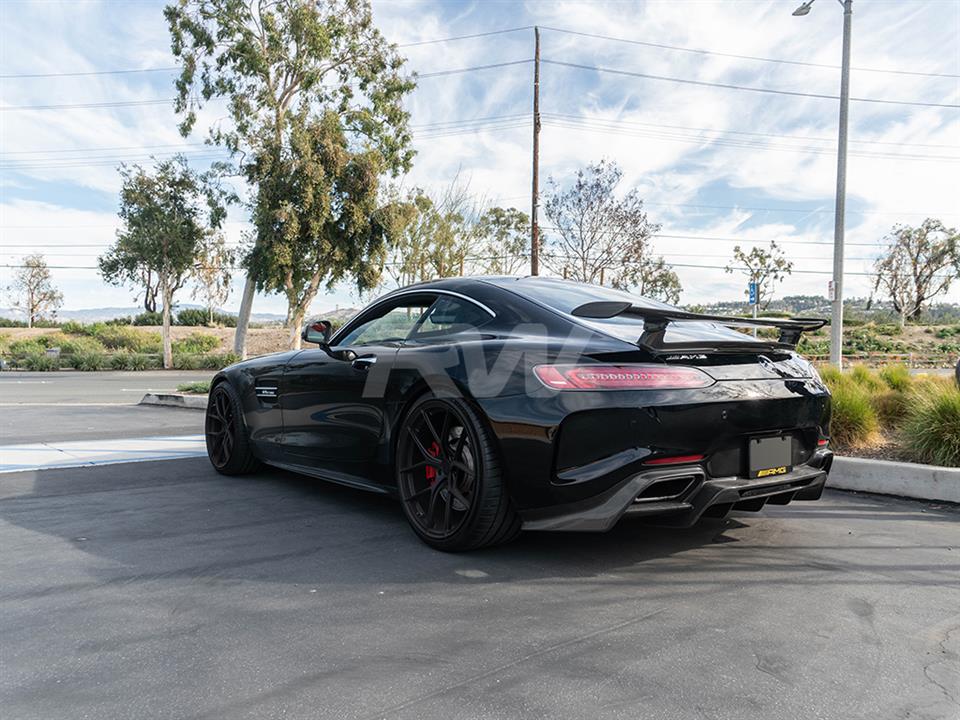 Alternative view of RW Carbon Mercedes C190 GT GTS GTC GTR Style CF Wing