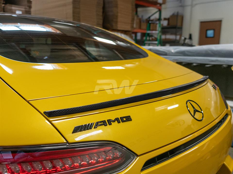 RW Carbon Mercedes C190 GT GTC GTS RWS CF Trunk Spoiler