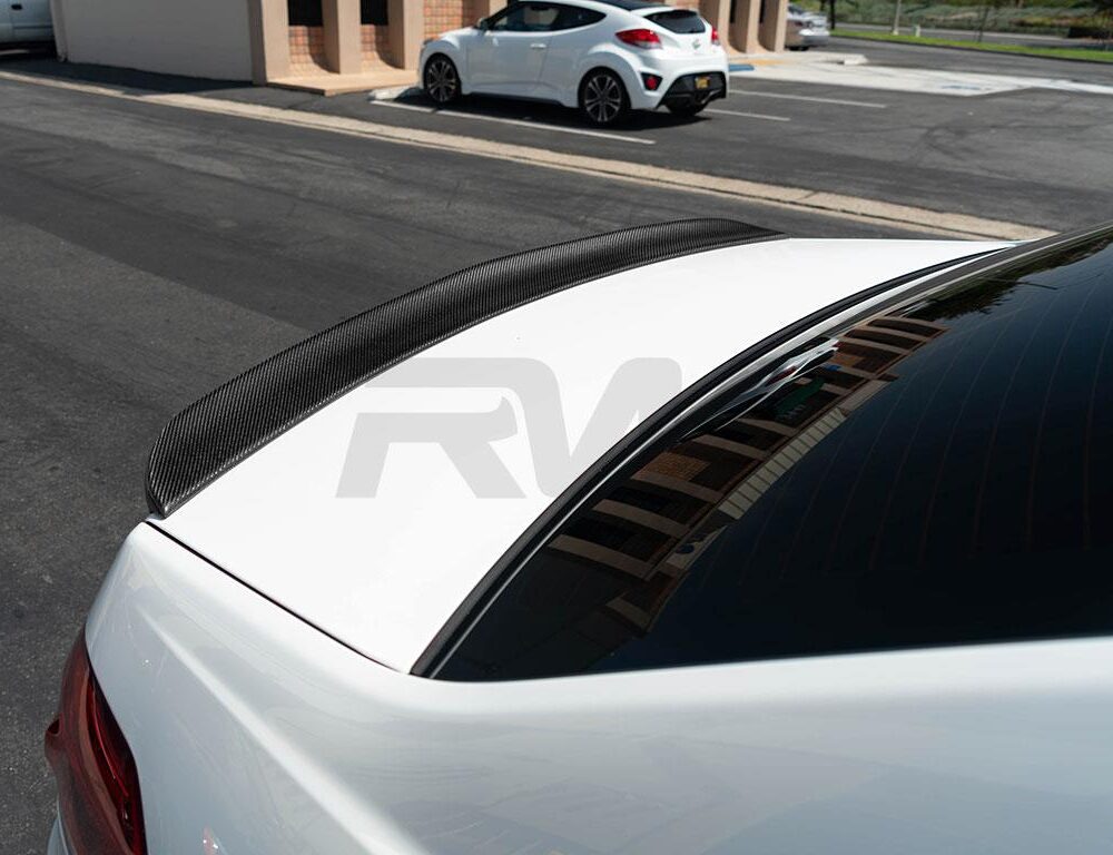 RW Carbon Mercedes W212 DTM Carbon Fiber Trunk Spoiler