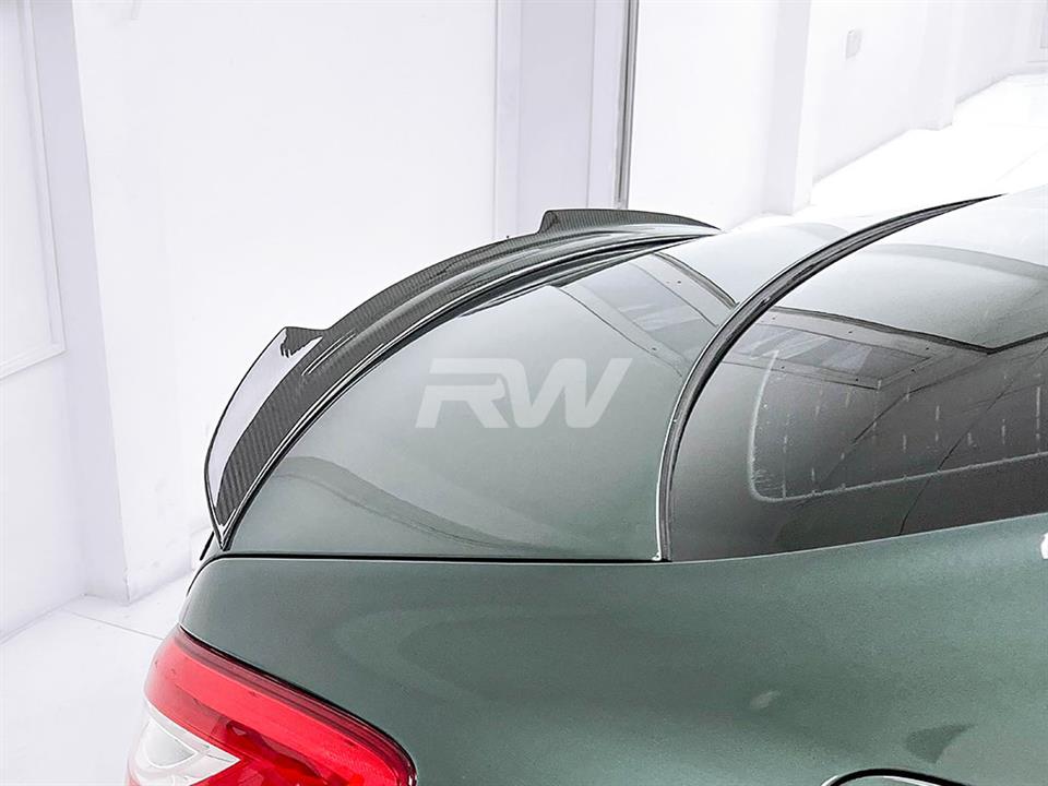 RW Carbon Mercedes W218 CLS Carbon Fiber XR Trunk Spoiler