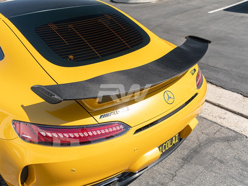 RW Carbon Mercedes C190 GT GTS GTC GTR Style CF Wing