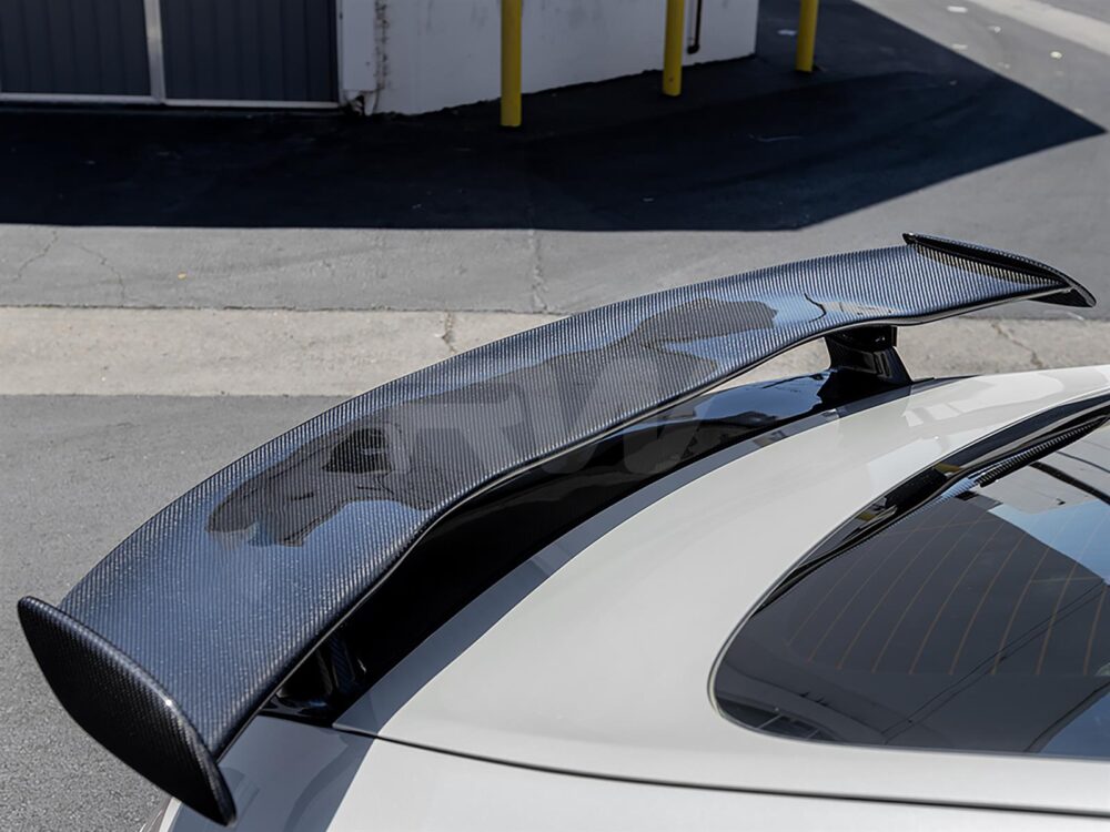 RW Carbon Mercedes C190 GT GTS GTC GTR Style CF Wing - Image 15