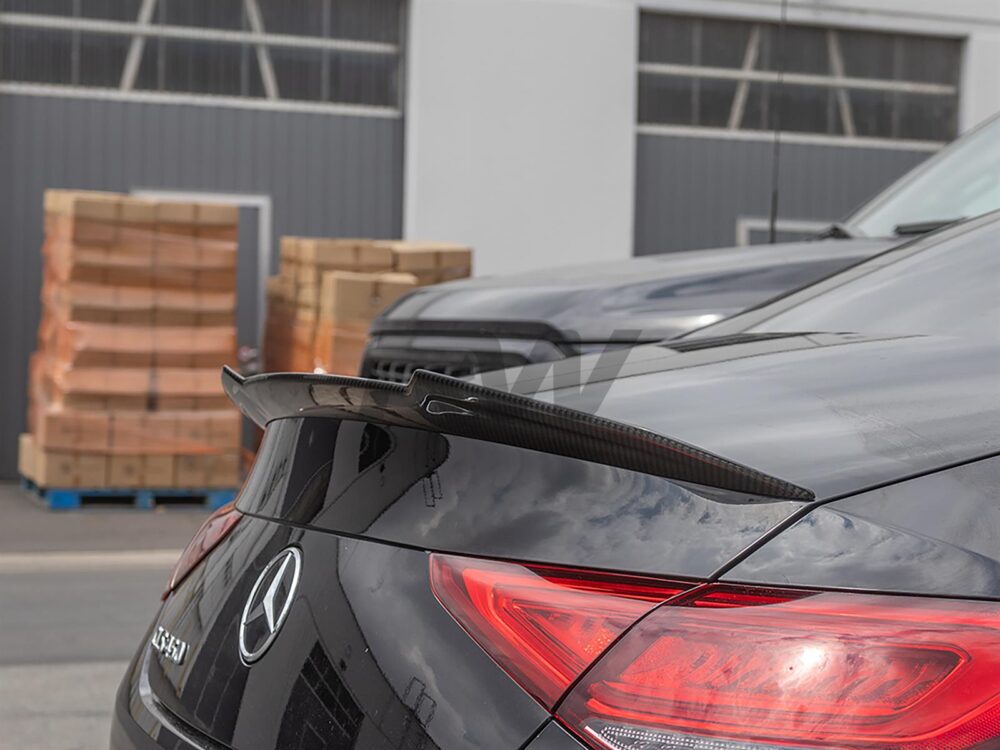 RW Carbon Mercedes CLS C257 Carbon Fiber Trunk Spoiler