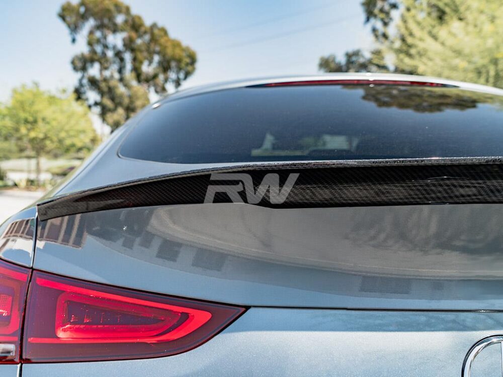 RW Carbon Mercedes W167 GLE Coupe Carbon Fiber Trunk Spoiler - Image 4