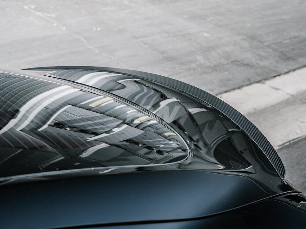 RW Carbon Tesla Model S / S Plaid Carbon Fiber Trunk Spoiler - Image 7