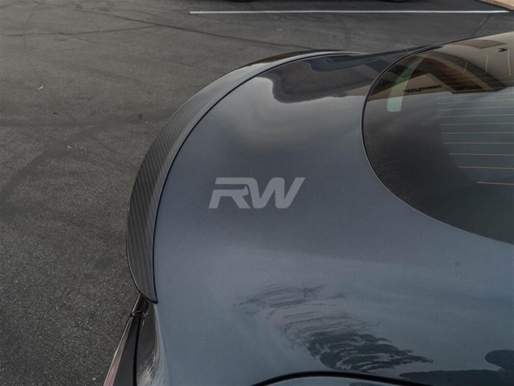 RW Carbon Tesla Model 3 Carbon Fiber Trunk Spoiler - Image 5