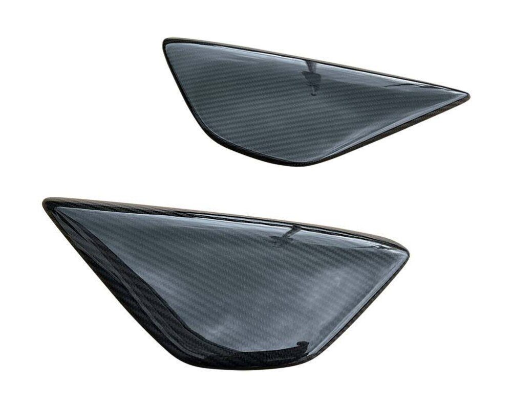 Alternative view of NOVITEC 2019-2024 Ferrari SF90 Carbon Fiber Front Bumper Flaps