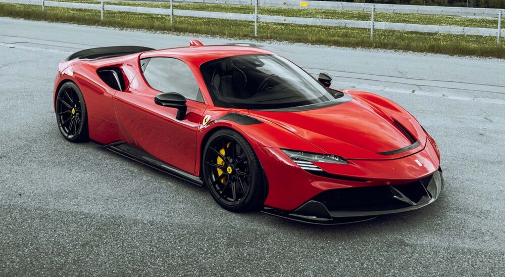 NOVITEC 2019-2024 Ferrari SF90 Carbon Fiber Side Skirts