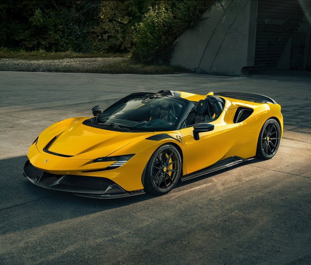 NOVITEC 2019-2024 Ferrari SF90 Carbon Fiber Front Lid Insert