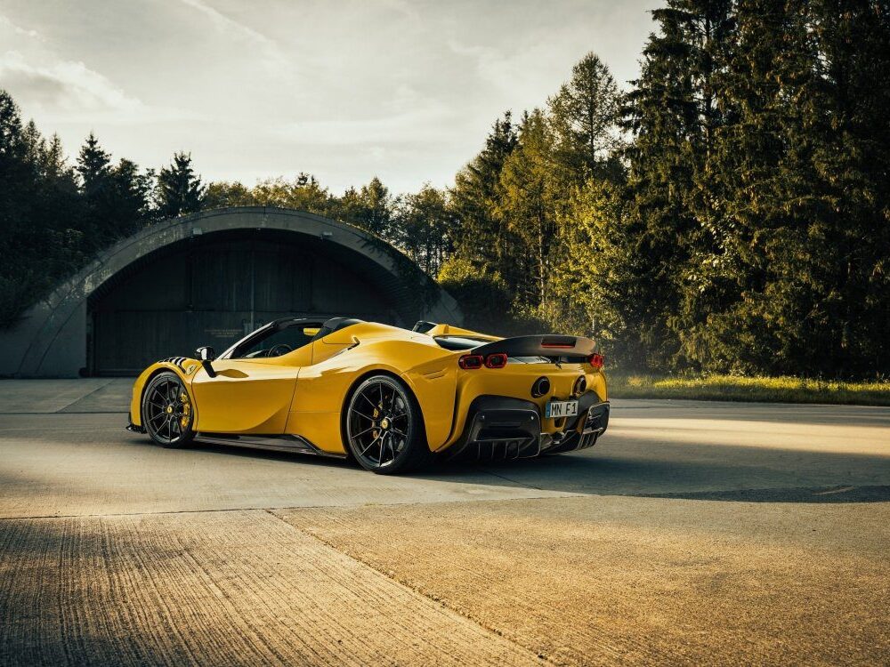 NOVITEC 2019-2024 Ferrari SF90 Carbon Fiber Rear Ducktail Spoiler