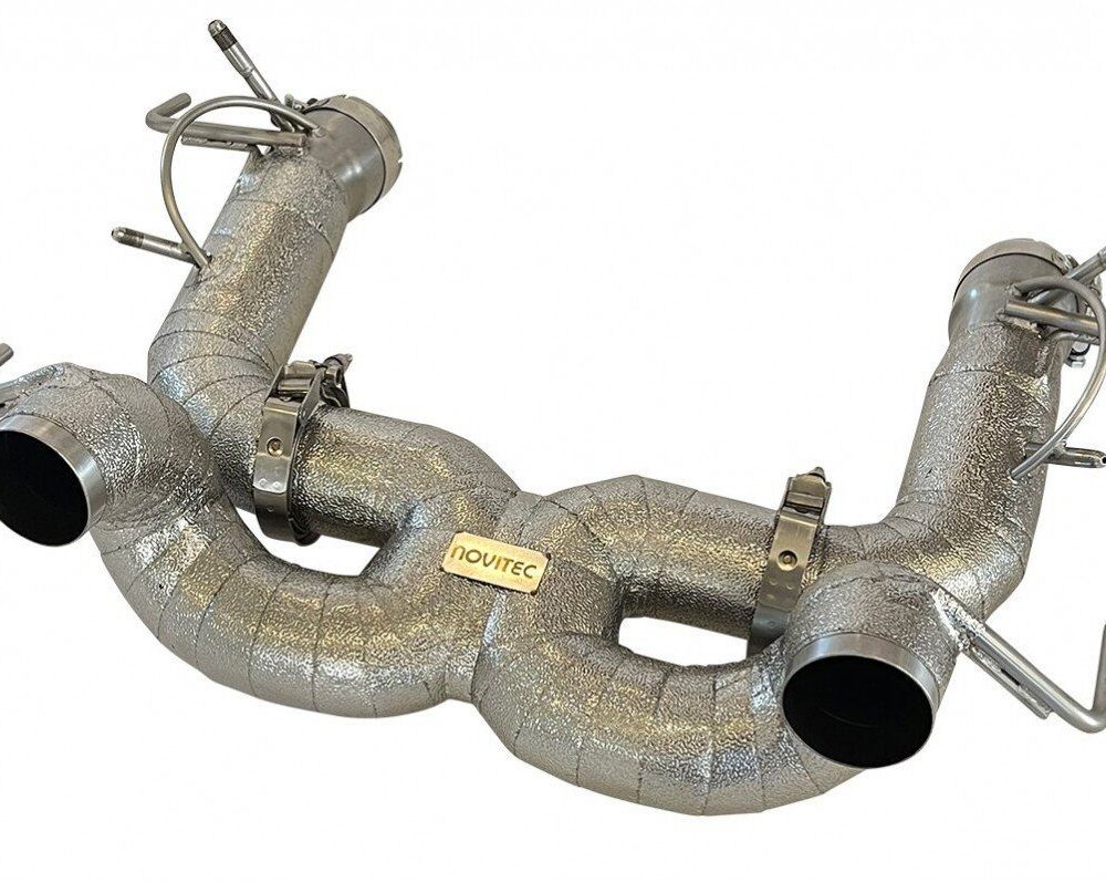 NOVITEC 2019-2024 Ferrari SF90 Race Exhaust System - No Valve